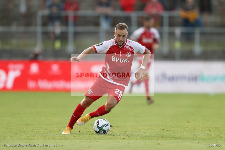 David Kopacz, FLYERALARM Arena, Würzburg, 02.08.2021, DFB, sport, action, Fussball, Deutschland, August 2021, 3. Liga, Saison 2021/2022, SCV, FWK, SC Verl, FC Würzburger Kickers - Bild-ID: 2301930
