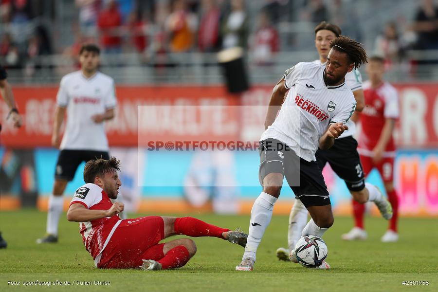 Dominik Meisel, FLYERALARM Arena, Würzburg, 02.08.2021, DFB, sport, action, Fussball, Deutschland, August 2021, 3. Liga, Saison 2021/2022, SCV, FWK, SC Verl, FC Würzburger Kickers - Bild-ID: 2301938