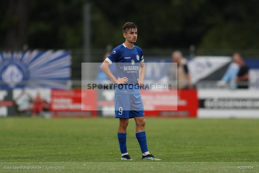 Enttäuscht, Steffen Barthel, Sportgelände, Karlburg, 04.08.2021, BFV, sport, action, Fussball, Deutschland, August 2021, Bayernliga Nord, Saison 2021/2022, WFV, TSV, Würzburger FV, TSV Karlburg - Bild-ID: 2301959