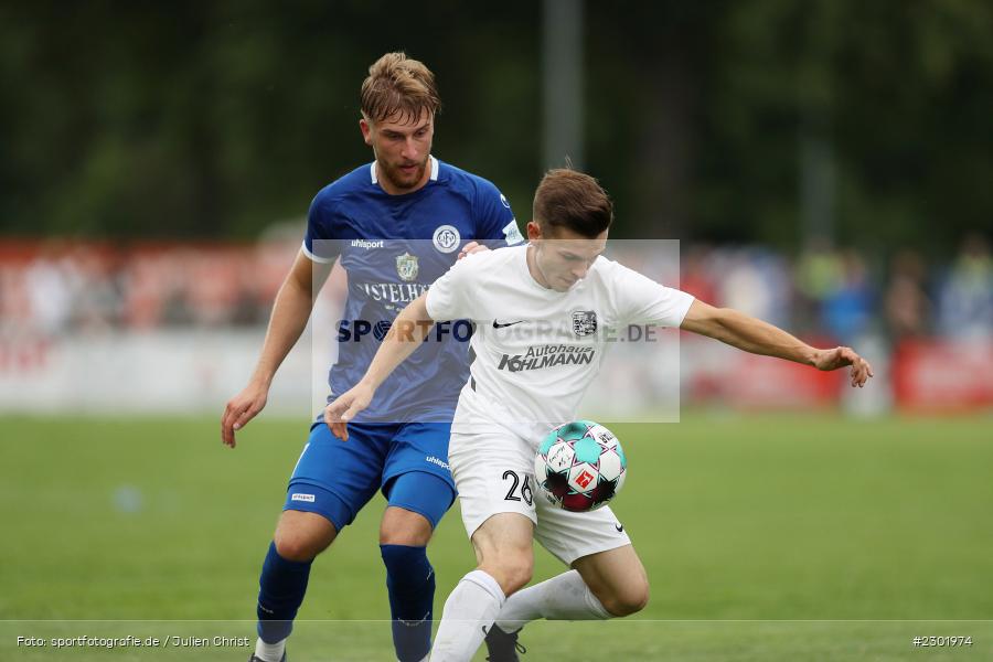 Paul Karle, Sportgelände, Karlburg, 04.08.2021, BFV, sport, action, Fussball, Deutschland, August 2021, Bayernliga Nord, Saison 2021/2022, WFV, TSV, Würzburger FV, TSV Karlburg - Bild-ID: 2301974