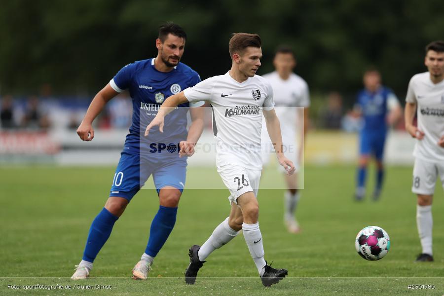 Paul Karle, Sportgelände, Karlburg, 04.08.2021, BFV, sport, action, Fussball, Deutschland, August 2021, Bayernliga Nord, Saison 2021/2022, WFV, TSV, Würzburger FV, TSV Karlburg - Bild-ID: 2301980