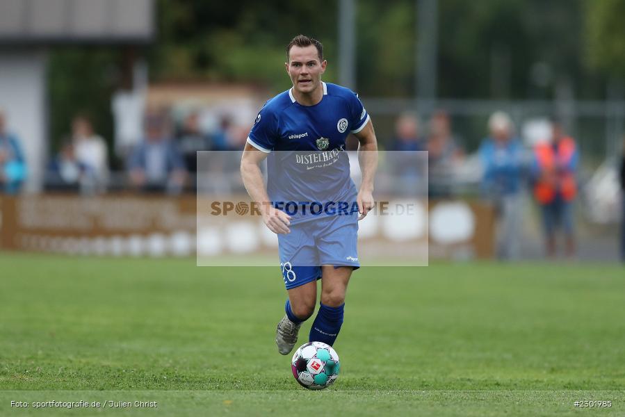 Marc Hänschke, Sportgelände, Karlburg, 04.08.2021, BFV, sport, action, Fussball, Deutschland, August 2021, Bayernliga Nord, Saison 2021/2022, WFV, TSV, Würzburger FV, TSV Karlburg - Bild-ID: 2301985