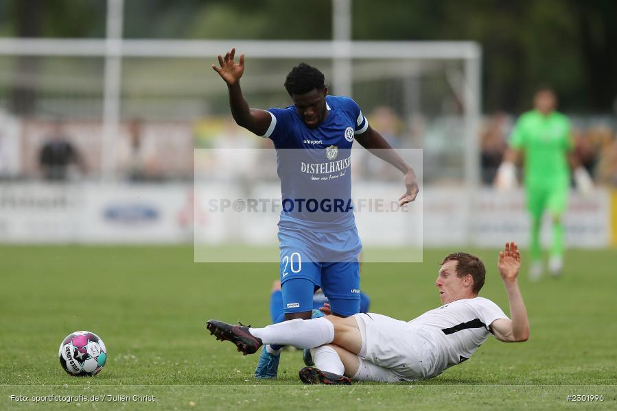 Sebastian Fries, Sportgelände, Karlburg, 04.08.2021, BFV, sport, action, Fussball, Deutschland, August 2021, Bayernliga Nord, Saison 2021/2022, WFV, TSV, Würzburger FV, TSV Karlburg - Bild-ID: 2301996