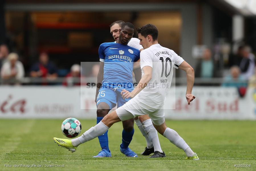 Mohamed Conte, Sportgelände, Karlburg, 04.08.2021, BFV, sport, action, Fussball, Deutschland, August 2021, Bayernliga Nord, Saison 2021/2022, WFV, TSV, Würzburger FV, TSV Karlburg - Bild-ID: 2302008