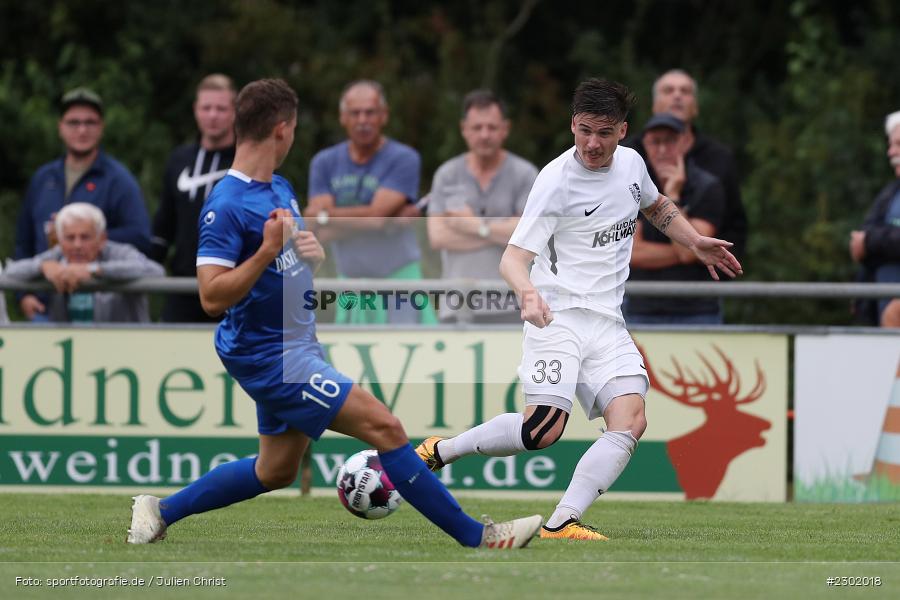 Pascal Jeni, Sportgelände, Karlburg, 04.08.2021, BFV, sport, action, Fussball, Deutschland, August 2021, Bayernliga Nord, Saison 2021/2022, WFV, TSV, Würzburger FV, TSV Karlburg - Bild-ID: 2302018