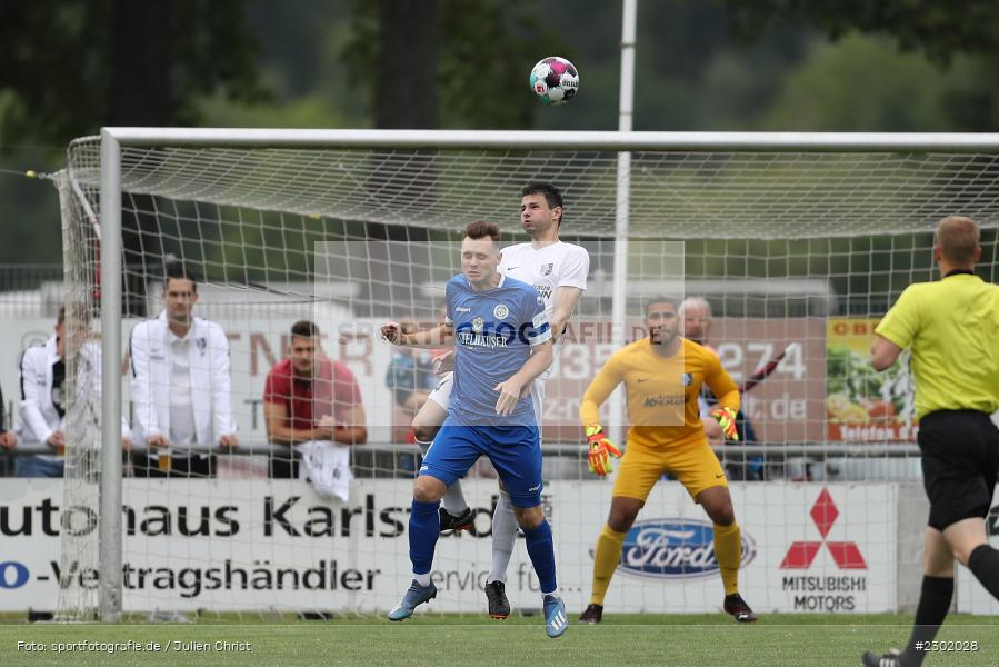 Fabio Bozesan, Sportgelände, Karlburg, 04.08.2021, BFV, sport, action, Fussball, Deutschland, August 2021, Bayernliga Nord, Saison 2021/2022, WFV, TSV, Würzburger FV, TSV Karlburg - Bild-ID: 2302028