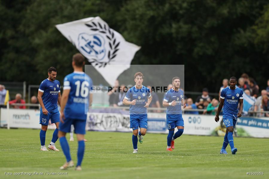 Simon Schäffer, Sportgelände, Karlburg, 04.08.2021, BFV, sport, action, Fussball, Deutschland, August 2021, Bayernliga Nord, Saison 2021/2022, WFV, TSV, Würzburger FV, TSV Karlburg - Bild-ID: 2302053