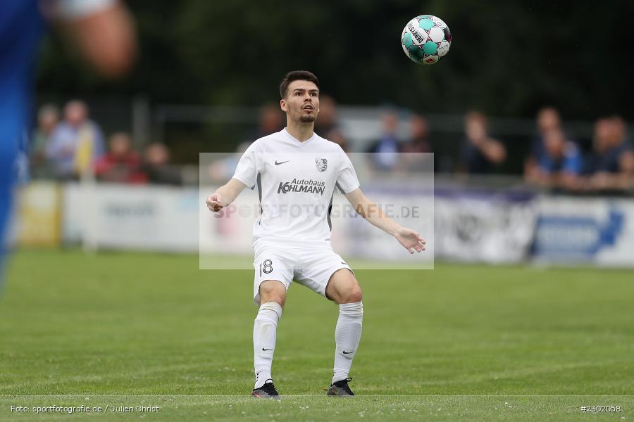 Jan Wabnitz, Sportgelände, Karlburg, 04.08.2021, BFV, sport, action, Fussball, Deutschland, August 2021, Bayernliga Nord, Saison 2021/2022, WFV, TSV, Würzburger FV, TSV Karlburg - Bild-ID: 2302058