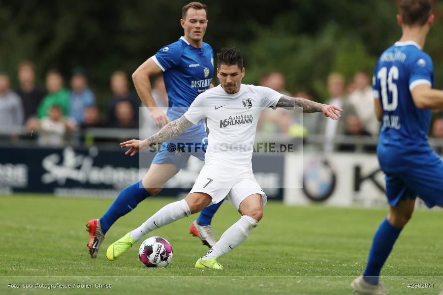 Steffen Bachmann, Sportgelände, Karlburg, 04.08.2021, BFV, sport, action, Fussball, Deutschland, August 2021, Bayernliga Nord, Saison 2021/2022, WFV, TSV, Würzburger FV, TSV Karlburg - Bild-ID: 2302071