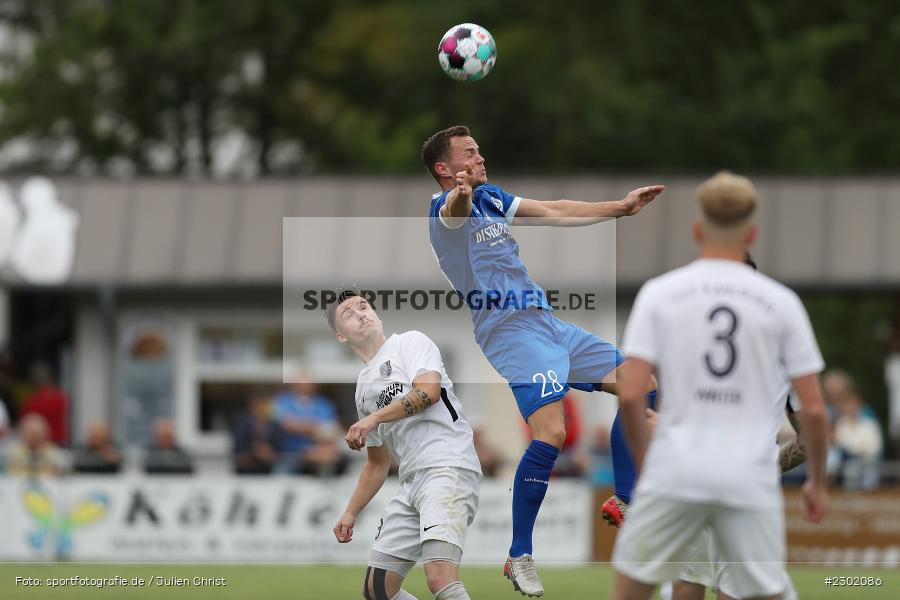 Marc Hänschke, Sportgelände, Karlburg, 04.08.2021, BFV, sport, action, Fussball, Deutschland, August 2021, Bayernliga Nord, Saison 2021/2022, WFV, TSV, Würzburger FV, TSV Karlburg - Bild-ID: 2302086