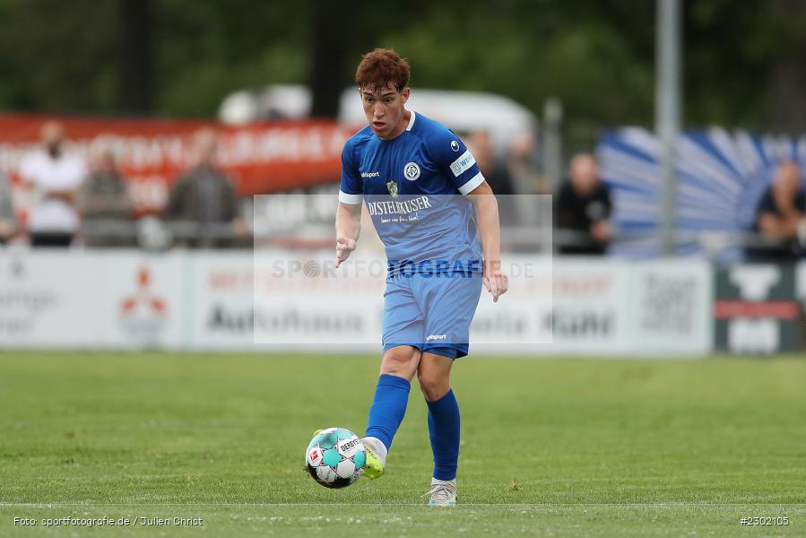 Simon Schäffer, Sportgelände, Karlburg, 04.08.2021, BFV, sport, action, Fussball, Deutschland, August 2021, Bayernliga Nord, Saison 2021/2022, WFV, TSV, Würzburger FV, TSV Karlburg - Bild-ID: 2302105 Simon Schäffer, Sportgelände, Karlburg, 04.08.2021, BFV, sport, action, Fussball, Deutschland, August 2021, Bayernliga Nord, Saison 2021/2022, WFV, TSV, Würzburger FV, TSV Karlburg - Bild-ID: 2302105