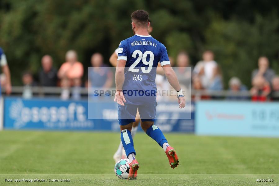 Rückennummer, Backside, Emir Bas, Sportgelände, Karlburg, 04.08.2021, BFV, sport, action, Fussball, Deutschland, August 2021, Bayernliga Nord, Saison 2021/2022, WFV, TSV, Würzburger FV, TSV Karlburg - Bild-ID: 2302120 Rückennummer, Backside, Emir Bas, Sportgelände, Karlburg, 04.08.2021, BFV, sport, action, Fussball, Deutschland, August 2021, Bayernliga Nord, Saison 2021/2022, WFV, TSV, Würzburger FV, TSV Karlburg - Bild-ID: 2302120