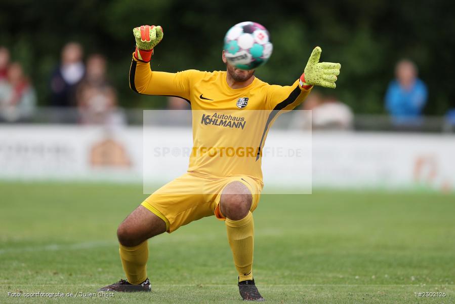 Marvin Fischer-Vallecilla, Sportgelände, Karlburg, 04.08.2021, BFV, sport, action, Fussball, Deutschland, August 2021, Bayernliga Nord, Saison 2021/2022, WFV, TSV, Würzburger FV, TSV Karlburg - Bild-ID: 2302126 Marvin Fischer-Vallecilla, Sportgelände, Karlburg, 04.08.2021, BFV, sport, action, Fussball, Deutschland, August 2021, Bayernliga Nord, Saison 2021/2022, WFV, TSV, Würzburger FV, TSV Karlburg - Bild-ID: 2302126