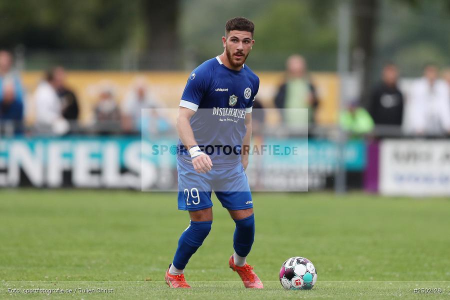 Emir Bas, Sportgelände, Karlburg, 04.08.2021, BFV, sport, action, Fussball, Deutschland, August 2021, Bayernliga Nord, Saison 2021/2022, WFV, TSV, Würzburger FV, TSV Karlburg - Bild-ID: 2302128 Emir Bas, Sportgelände, Karlburg, 04.08.2021, BFV, sport, action, Fussball, Deutschland, August 2021, Bayernliga Nord, Saison 2021/2022, WFV, TSV, Würzburger FV, TSV Karlburg - Bild-ID: 2302128