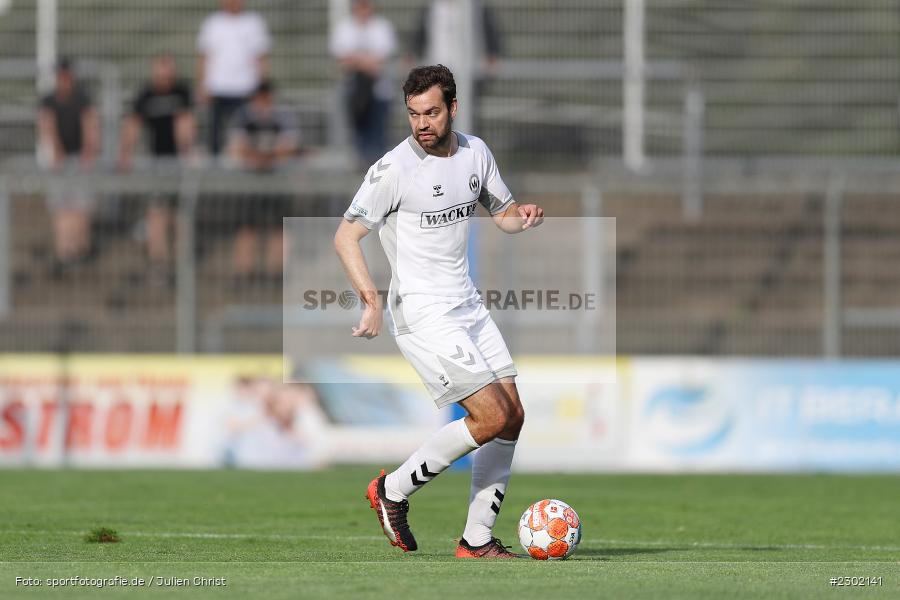 Philipp Walter, Stadion am Schönbusch, Aschaffenburg, 06.08.2021, BFV, sport, action, Fussball, Deutschland, August 2021, Regionalliga Bayern, Saison 2021/2022, SVW, SVA01, SV Wacker Burghausen, SV Viktoria Aschaffenburg - Bild-ID: 2302141