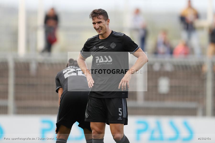 Elmir Muhic, Stadion am Schönbusch, Aschaffenburg, 06.08.2021, BFV, sport, action, Fussball, Deutschland, August 2021, Regionalliga Bayern, Saison 2021/2022, SVW, SVA01, SV Wacker Burghausen, SV Viktoria Aschaffenburg - Bild-ID: 2302156 Elmir Muhic, Stadion am Schönbusch, Aschaffenburg, 06.08.2021, BFV, sport, action, Fussball, Deutschland, August 2021, Regionalliga Bayern, Saison 2021/2022, SVW, SVA01, SV Wacker Burghausen, SV Viktoria Aschaffenburg - Bild-ID: 2302156