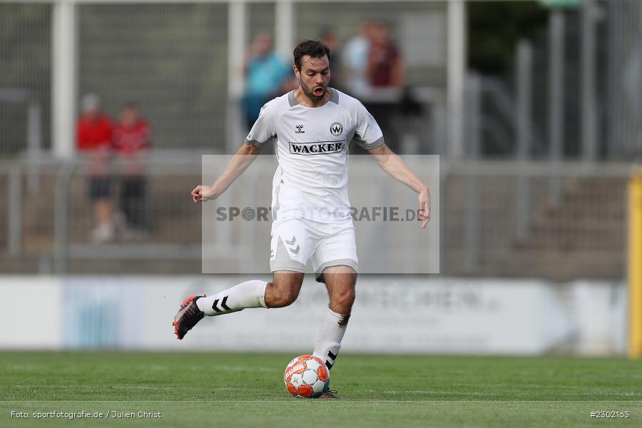 Philipp Walter, Stadion am Schönbusch, Aschaffenburg, 06.08.2021, BFV, sport, action, Fussball, Deutschland, August 2021, Regionalliga Bayern, Saison 2021/2022, SVW, SVA01, SV Wacker Burghausen, SV Viktoria Aschaffenburg - Bild-ID: 2302163 Philipp Walter, Stadion am Schönbusch, Aschaffenburg, 06.08.2021, BFV, sport, action, Fussball, Deutschland, August 2021, Regionalliga Bayern, Saison 2021/2022, SVW, SVA01, SV Wacker Burghausen, SV Viktoria Aschaffenburg - Bild-ID: 2302163