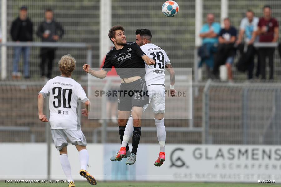 Elias Niesigk, Stadion am Schönbusch, Aschaffenburg, 06.08.2021, BFV, sport, action, Fussball, Deutschland, August 2021, Regionalliga Bayern, Saison 2021/2022, SVW, SVA01, SV Wacker Burghausen, SV Viktoria Aschaffenburg - Bild-ID: 2302228 Elias Niesigk, Stadion am Schönbusch, Aschaffenburg, 06.08.2021, BFV, sport, action, Fussball, Deutschland, August 2021, Regionalliga Bayern, Saison 2021/2022, SVW, SVA01, SV Wacker Burghausen, SV Viktoria Aschaffenburg - Bild-ID: 2302228