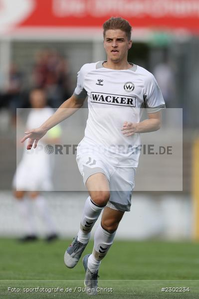Christoph Maier, Stadion am Schönbusch, Aschaffenburg, 06.08.2021, BFV, sport, action, Fussball, Deutschland, August 2021, Regionalliga Bayern, Saison 2021/2022, SVW, SVA01, SV Wacker Burghausen, SV Viktoria Aschaffenburg - Bild-ID: 2302234 Christoph Maier, Stadion am Schönbusch, Aschaffenburg, 06.08.2021, BFV, sport, action, Fussball, Deutschland, August 2021, Regionalliga Bayern, Saison 2021/2022, SVW, SVA01, SV Wacker Burghausen, SV Viktoria Aschaffenburg - Bild-ID: 2302234