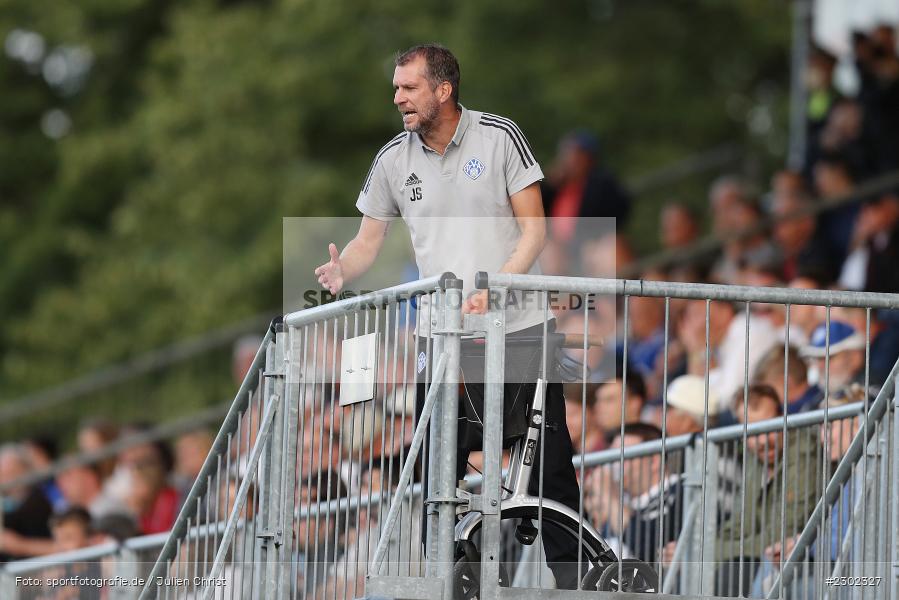 Jochen Seitz, Stadion am Schönbusch, Aschaffenburg, 06.08.2021, BFV, sport, action, Fussball, Deutschland, August 2021, Regionalliga Bayern, Saison 2021/2022, SVW, SVA01, SV Wacker Burghausen, SV Viktoria Aschaffenburg - Bild-ID: 2302327 Jochen Seitz, Stadion am Schönbusch, Aschaffenburg, 06.08.2021, BFV, sport, action, Fussball, Deutschland, August 2021, Regionalliga Bayern, Saison 2021/2022, SVW, SVA01, SV Wacker Burghausen, SV Viktoria Aschaffenburg - Bild-ID: 2302327