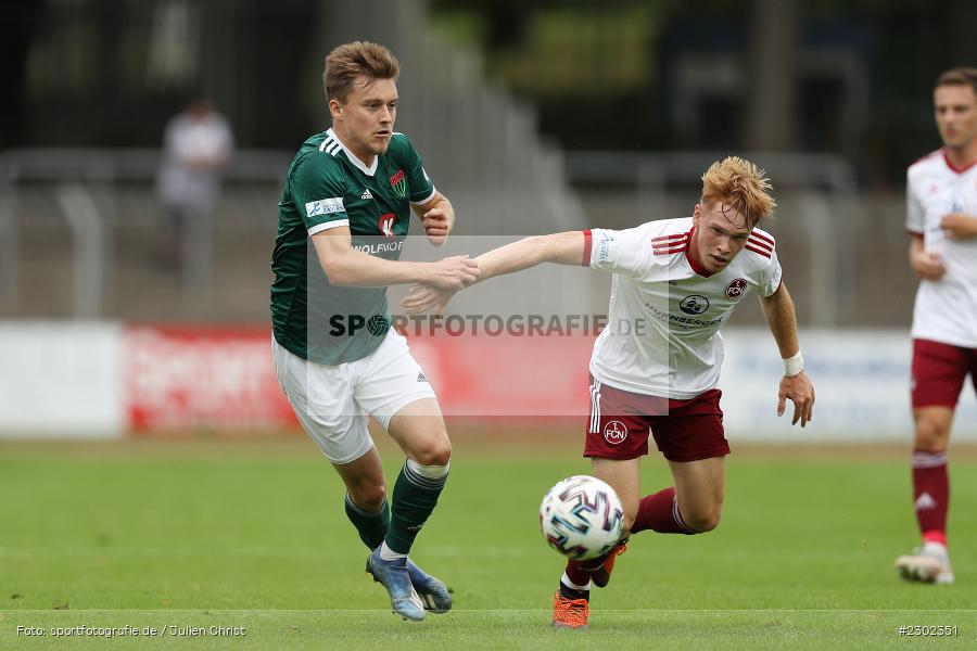 Thomas Haas, Willy-Sachs-Stadion, Schweinfurt, 07.08.2021, BFV, sport, action, Fussball, Deutschland, August 2021, Regionalliga Bayern, Saison 2021/2022, FCN, FC05, 1. FC Nürnberg II, 1. FC Schweinfurt 05 - Bild-ID: 2302351