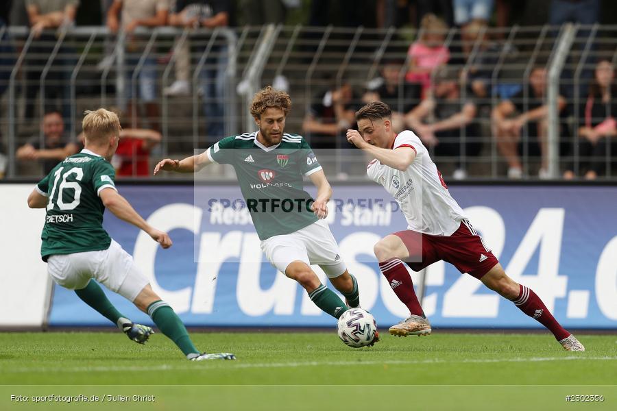 David Grözinger, Nikola Komljenovic, Willy-Sachs-Stadion, Schweinfurt, 07.08.2021, BFV, sport, action, Fussball, Deutschland, August 2021, Regionalliga Bayern, Saison 2021/2022, FCN, FC05, 1. FC Nürnberg II, 1. FC Schweinfurt 05 - Bild-ID: 2302356 David Grözinger, Nikola Komljenovic, Willy-Sachs-Stadion, Schweinfurt, 07.08.2021, BFV, sport, action, Fussball, Deutschland, August 2021, Regionalliga Bayern, Saison 2021/2022, FCN, FC05, 1. FC Nürnberg II, 1. FC Schweinfurt 05 - Bild-ID: 2302356