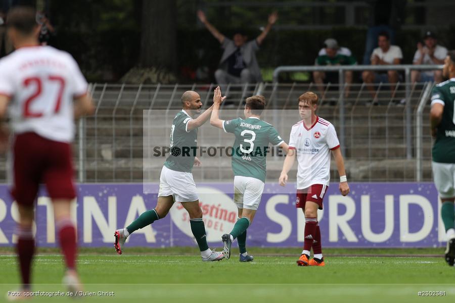 Freude, Torjubel, Adam Jabiri, Willy-Sachs-Stadion, Schweinfurt, 07.08.2021, BFV, sport, action, Fussball, Deutschland, August 2021, Regionalliga Bayern, Saison 2021/2022, FCN, FC05, 1. FC Nürnberg II, 1. FC Schweinfurt 05 - Bild-ID: 2302381 Freude, Torjubel, Adam Jabiri, Willy-Sachs-Stadion, Schweinfurt, 07.08.2021, BFV, sport, action, Fussball, Deutschland, August 2021, Regionalliga Bayern, Saison 2021/2022, FCN, FC05, 1. FC Nürnberg II, 1. FC Schweinfurt 05 - Bild-ID: 2302381