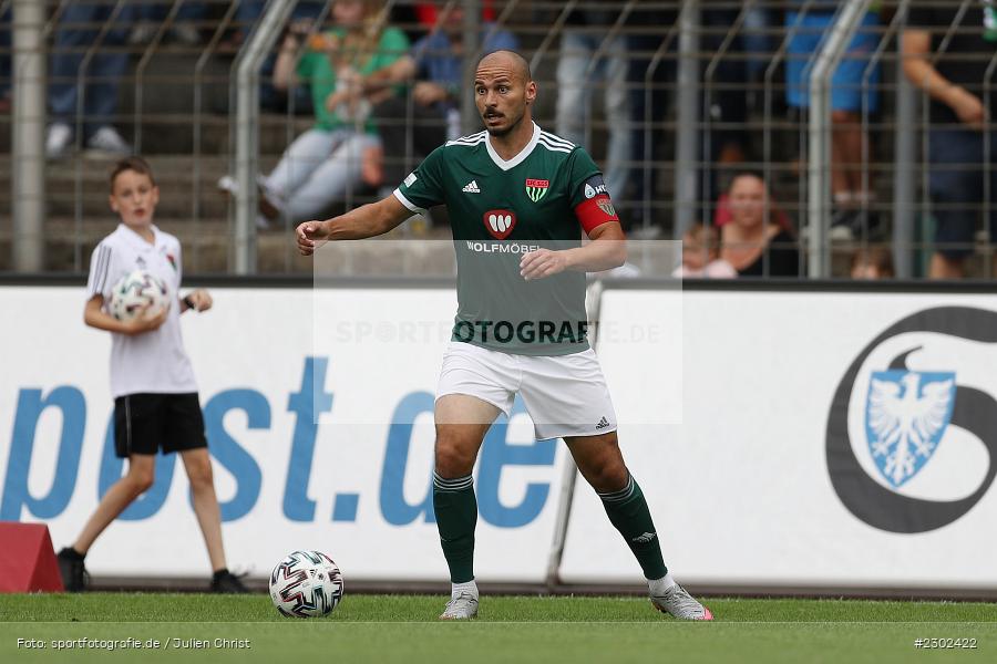 Adam Jabiri, Willy-Sachs-Stadion, Schweinfurt, 07.08.2021, BFV, sport, action, Fussball, Deutschland, August 2021, Regionalliga Bayern, Saison 2021/2022, FCN, FC05, 1. FC Nürnberg II, 1. FC Schweinfurt 05 - Bild-ID: 2302422 Adam Jabiri, Willy-Sachs-Stadion, Schweinfurt, 07.08.2021, BFV, sport, action, Fussball, Deutschland, August 2021, Regionalliga Bayern, Saison 2021/2022, FCN, FC05, 1. FC Nürnberg II, 1. FC Schweinfurt 05 - Bild-ID: 2302422