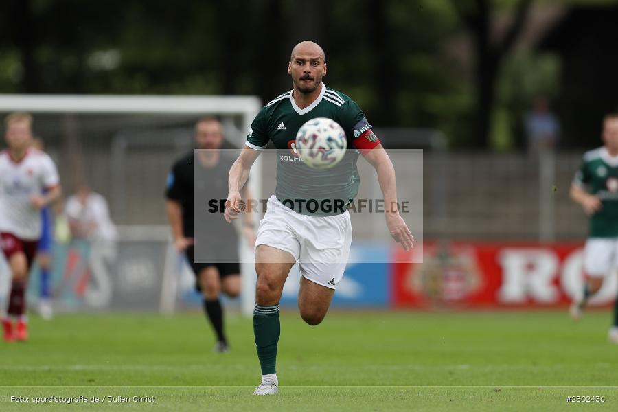 Adam Jabiri, Willy-Sachs-Stadion, Schweinfurt, 07.08.2021, BFV, sport, action, Fussball, Deutschland, August 2021, Regionalliga Bayern, Saison 2021/2022, FCN, FC05, 1. FC Nürnberg II, 1. FC Schweinfurt 05 - Bild-ID: 2302436 Adam Jabiri, Willy-Sachs-Stadion, Schweinfurt, 07.08.2021, BFV, sport, action, Fussball, Deutschland, August 2021, Regionalliga Bayern, Saison 2021/2022, FCN, FC05, 1. FC Nürnberg II, 1. FC Schweinfurt 05 - Bild-ID: 2302436
