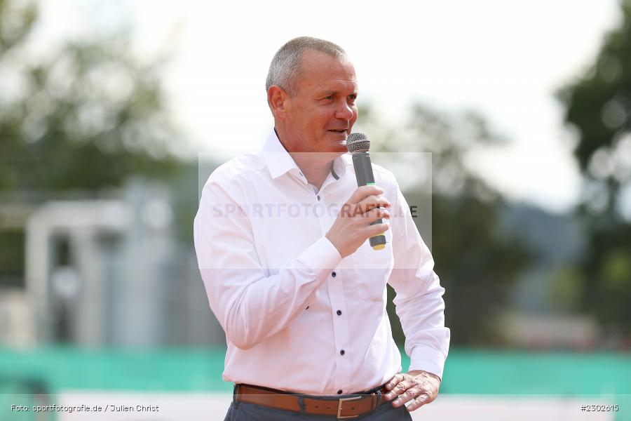 Stadt Marktheidenfeld, Bürgermeister, Thomas Stamm, Tennisanlage TC Marktheidenfeld, Marktheidenfeld, 08.08.2021, sport, action, Tennis, Deutschland, August 2021, BTV, TCM, TC Bamberg, Johannes Fleischmann, TC Großhesselohe, Moritz Kudernatsch, Laurenzi-Tennis-Cup - Bild-ID: 2302615 Stadt Marktheidenfeld, Bürgermeister, Thomas Stamm, Tennisanlage TC Marktheidenfeld, Marktheidenfeld, 08.08.2021, sport, action, Tennis, Deutschland, August 2021, BTV, TCM, TC Bamberg, Johannes Fleischmann, TC Großhesselohe, Moritz Kudernatsch, Laurenzi-Tennis-Cup - Bild-ID: 2302615