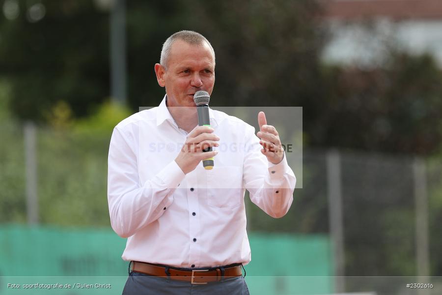 Stadt Marktheidenfeld, Bürgermeister, Thomas Stamm, Tennisanlage TC Marktheidenfeld, Marktheidenfeld, 08.08.2021, sport, action, Tennis, Deutschland, August 2021, BTV, TCM, TC Bamberg, Johannes Fleischmann, TC Großhesselohe, Moritz Kudernatsch, Laurenzi-Tennis-Cup - Bild-ID: 2302616 Stadt Marktheidenfeld, Bürgermeister, Thomas Stamm, Tennisanlage TC Marktheidenfeld, Marktheidenfeld, 08.08.2021, sport, action, Tennis, Deutschland, August 2021, BTV, TCM, TC Bamberg, Johannes Fleischmann, TC Großhesselohe, Moritz Kudernatsch, Laurenzi-Tennis-Cup - Bild-ID: 2302616