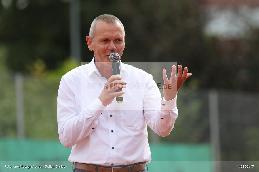 Stadt Marktheidenfeld, Bürgermeister, Thomas Stamm, Tennisanlage TC Marktheidenfeld, Marktheidenfeld, 08.08.2021, sport, action, Tennis, Deutschland, August 2021, BTV, TCM, TC Bamberg, Johannes Fleischmann, TC Großhesselohe, Moritz Kudernatsch, Laurenzi-Tennis-Cup - Bild-ID: 2302617 Stadt Marktheidenfeld, Bürgermeister, Thomas Stamm, Tennisanlage TC Marktheidenfeld, Marktheidenfeld, 08.08.2021, sport, action, Tennis, Deutschland, August 2021, BTV, TCM, TC Bamberg, Johannes Fleischmann, TC Großhesselohe, Moritz Kudernatsch, Laurenzi-Tennis-Cup - Bild-ID: 2302617