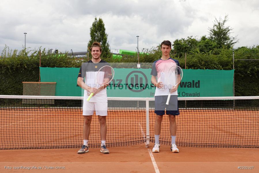 Tennisanlage TC Marktheidenfeld, Marktheidenfeld, 08.08.2021, sport, action, Tennis, Deutschland, August 2021, BTV, TCM, TC Bamberg, Johannes Fleischmann, TC Großhesselohe, Moritz Kudernatsch, Laurenzi-Tennis-Cup - Bild-ID: 2302627 Tennisanlage TC Marktheidenfeld, Marktheidenfeld, 08.08.2021, sport, action, Tennis, Deutschland, August 2021, BTV, TCM, TC Bamberg, Johannes Fleischmann, TC Großhesselohe, Moritz Kudernatsch, Laurenzi-Tennis-Cup - Bild-ID: 2302627