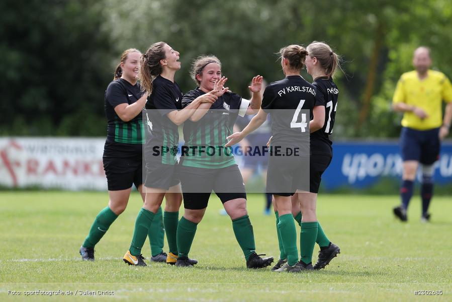 Emotionen, Torjubel, Michaela Straub, Sportplatz, Karlstadt, 08.08.2021, BFV, sport, action, Fussball, Deutschland, August 2021, Bezirkspokal Frauen, Saison 2021/2022, FFC, FVK, 1. FFC Alzenau, FV Karlstadt - Bild-ID: 2302685