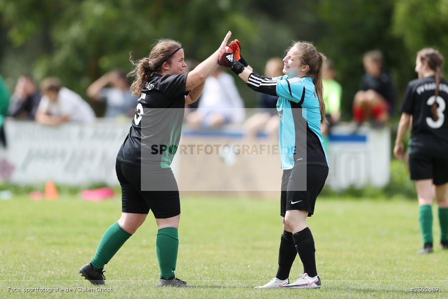 Emotionen, Torjubel, Michaela Straub, Sportplatz, Karlstadt, 08.08.2021, BFV, sport, action, Fussball, Deutschland, August 2021, Bezirkspokal Frauen, Saison 2021/2022, FFC, FVK, 1. FFC Alzenau, FV Karlstadt - Bild-ID: 2302689