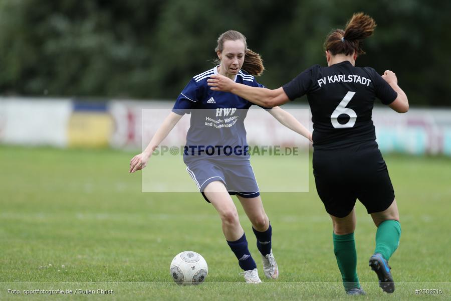 Malin Bleistein, Sportplatz, Karlstadt, 08.08.2021, BFV, sport, action, Fussball, Deutschland, August 2021, Bezirkspokal Frauen, Saison 2021/2022, FFC, FVK, 1. FFC Alzenau, FV Karlstadt - Bild-ID: 2302716
