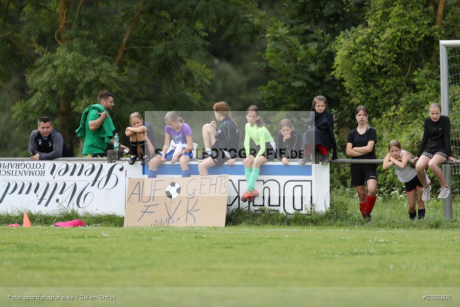 Transparent, Sportplatz, Karlstadt, 08.08.2021, BFV, sport, action, Fussball, Deutschland, August 2021, Bezirkspokal Frauen, Saison 2021/2022, FFC, FVK, 1. FFC Alzenau, FV Karlstadt - Bild-ID: 2302801