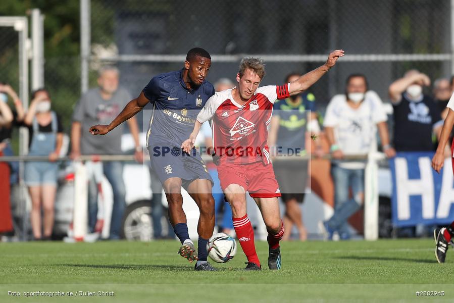 Johann Ngounou Djayo, Sportplatz, Birkenfeld, 11.08.2021, BFV, sport, action, Fussball, Deutschland, August 2021, Runde 1, Verbands-Pokal, Toto-Pokal, Saison 2021/2022, M60, SVB, TSV 1860 München, SV Birkenfeld - Bild-ID: 2302963 Johann Ngounou Djayo, Sportplatz, Birkenfeld, 11.08.2021, BFV, sport, action, Fussball, Deutschland, August 2021, Runde 1, Verbands-Pokal, Toto-Pokal, Saison 2021/2022, M60, SVB, TSV 1860 München, SV Birkenfeld - Bild-ID: 2302963