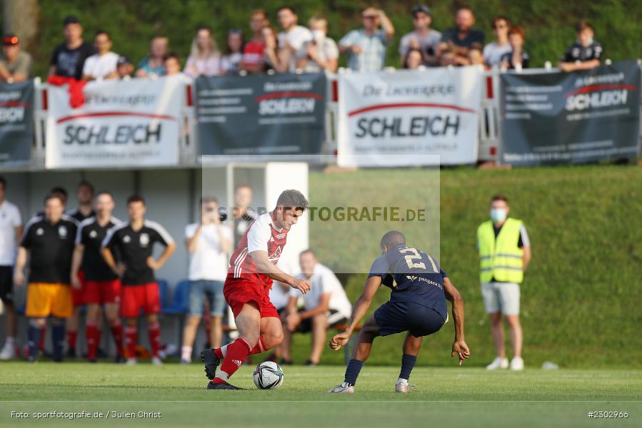 Benedikt Strohmenger, Sportplatz, Birkenfeld, 11.08.2021, BFV, sport, action, Fussball, Deutschland, August 2021, Runde 1, Verbands-Pokal, Toto-Pokal, Saison 2021/2022, M60, SVB, TSV 1860 München, SV Birkenfeld - Bild-ID: 2302966