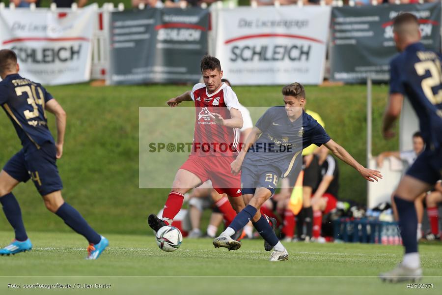 Benedikt Strohmenger, Sportplatz, Birkenfeld, 11.08.2021, BFV, sport, action, Fussball, Deutschland, August 2021, Runde 1, Verbands-Pokal, Toto-Pokal, Saison 2021/2022, M60, SVB, TSV 1860 München, SV Birkenfeld - Bild-ID: 2302971