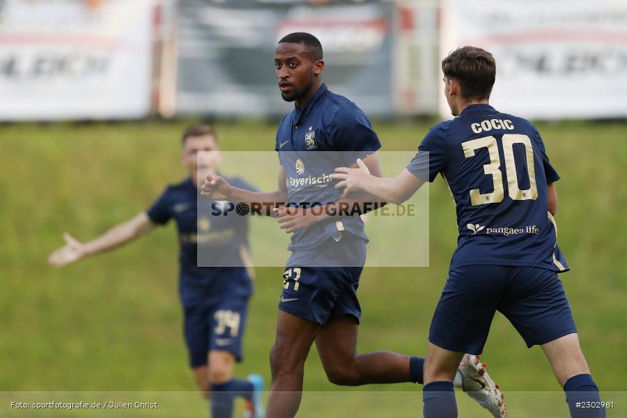Milos Cocic, Freude, Torjubel, Johann Ngounou Djayo, Sportplatz, Birkenfeld, 11.08.2021, BFV, sport, action, Fussball, Deutschland, August 2021, Runde 1, Verbands-Pokal, Toto-Pokal, Saison 2021/2022, M60, SVB, TSV 1860 München, SV Birkenfeld - Bild-ID: 2302981 Milos Cocic, Freude, Torjubel, Johann Ngounou Djayo, Sportplatz, Birkenfeld, 11.08.2021, BFV, sport, action, Fussball, Deutschland, August 2021, Runde 1, Verbands-Pokal, Toto-Pokal, Saison 2021/2022, M60, SVB, TSV 1860 München, SV Birkenfeld - Bild-ID: 2302981
