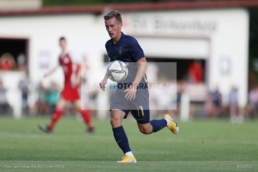 Fabian Greilinger, Sportplatz, Birkenfeld, 11.08.2021, BFV, sport, action, Fussball, Deutschland, August 2021, Runde 1, Verbands-Pokal, Toto-Pokal, Saison 2021/2022, M60, SVB, TSV 1860 München, SV Birkenfeld - Bild-ID: 2303021 Fabian Greilinger, Sportplatz, Birkenfeld, 11.08.2021, BFV, sport, action, Fussball, Deutschland, August 2021, Runde 1, Verbands-Pokal, Toto-Pokal, Saison 2021/2022, M60, SVB, TSV 1860 München, SV Birkenfeld - Bild-ID: 2303021