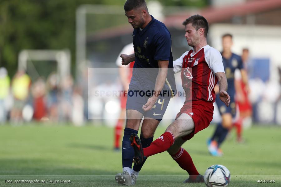 Alexander Roos, Sportplatz, Birkenfeld, 11.08.2021, BFV, sport, action, Fussball, Deutschland, August 2021, Runde 1, Verbands-Pokal, Toto-Pokal, Saison 2021/2022, M60, SVB, TSV 1860 München, SV Birkenfeld - Bild-ID: 2303025