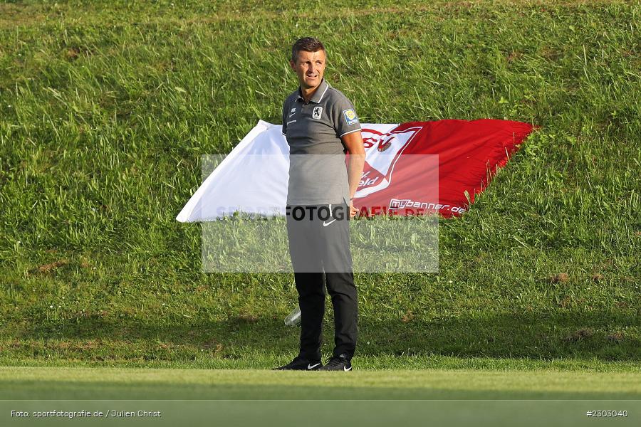 Michael Köllner, Sportplatz, Birkenfeld, 11.08.2021, BFV, sport, action, Fussball, Deutschland, August 2021, Runde 1, Verbands-Pokal, Toto-Pokal, Saison 2021/2022, M60, SVB, TSV 1860 München, SV Birkenfeld - Bild-ID: 2303040