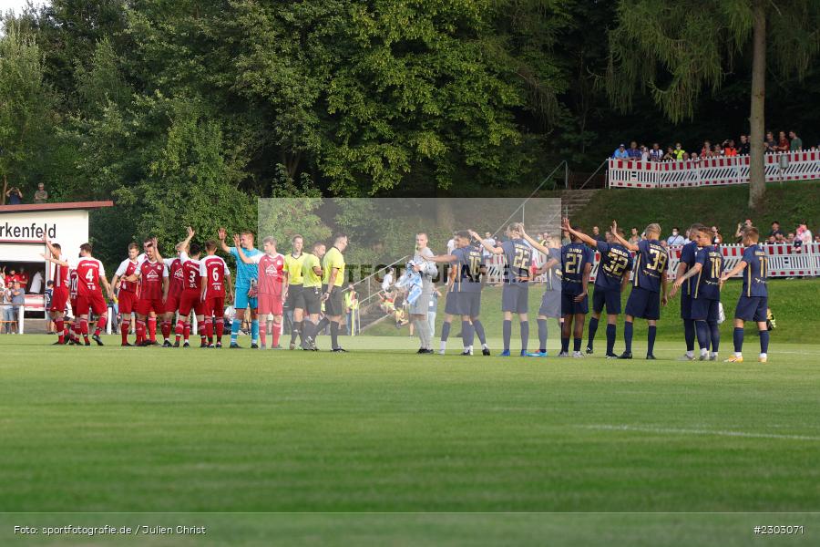 Mannschaften, Sportplatz, Birkenfeld, 11.08.2021, BFV, sport, action, Fussball, Deutschland, August 2021, Runde 1, Verbands-Pokal, Toto-Pokal, Saison 2021/2022, M60, SVB, TSV 1860 München, SV Birkenfeld - Bild-ID: 2303071