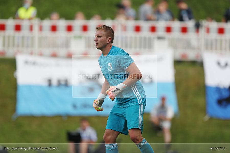 Julian Konrad, Sportplatz, Birkenfeld, 11.08.2021, BFV, sport, action, Fussball, Deutschland, August 2021, Runde 1, Verbands-Pokal, Toto-Pokal, Saison 2021/2022, M60, SVB, TSV 1860 München, SV Birkenfeld - Bild-ID: 2303085