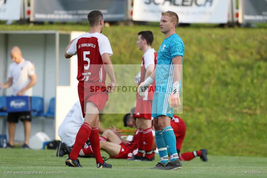 Julian Konrad, Sportplatz, Birkenfeld, 11.08.2021, BFV, sport, action, Fussball, Deutschland, August 2021, Runde 1, Verbands-Pokal, Toto-Pokal, Saison 2021/2022, M60, SVB, TSV 1860 München, SV Birkenfeld - Bild-ID: 2303106