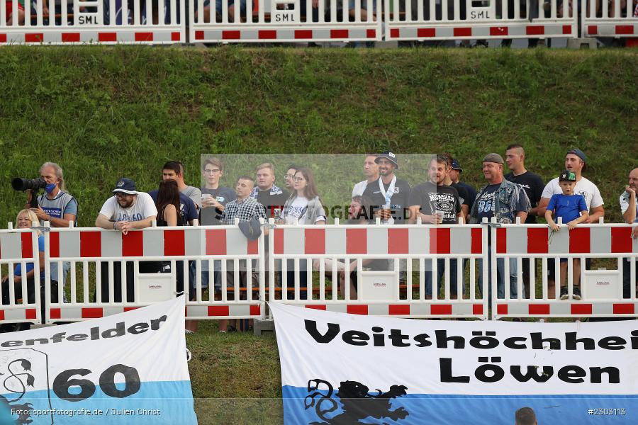 Löwen, Fans, Sportplatz, Birkenfeld, 11.08.2021, BFV, sport, action, Fussball, Deutschland, August 2021, Runde 1, Verbands-Pokal, Toto-Pokal, Saison 2021/2022, M60, SVB, TSV 1860 München, SV Birkenfeld - Bild-ID: 2303113