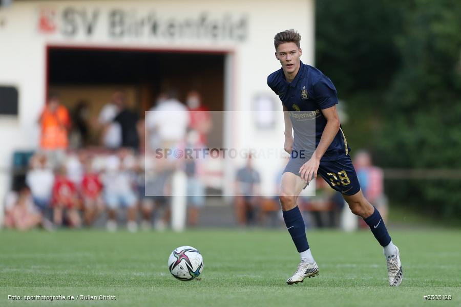 Marco Mannhardt, Sportplatz, Birkenfeld, 11.08.2021, BFV, sport, action, Fussball, Deutschland, August 2021, Runde 1, Verbands-Pokal, Toto-Pokal, Saison 2021/2022, M60, SVB, TSV 1860 München, SV Birkenfeld - Bild-ID: 2303120 Marco Mannhardt, Sportplatz, Birkenfeld, 11.08.2021, BFV, sport, action, Fussball, Deutschland, August 2021, Runde 1, Verbands-Pokal, Toto-Pokal, Saison 2021/2022, M60, SVB, TSV 1860 München, SV Birkenfeld - Bild-ID: 2303120