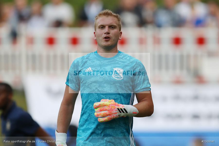 Julian Konrad, Sportplatz, Birkenfeld, 11.08.2021, BFV, sport, action, Fussball, Deutschland, August 2021, Runde 1, Verbands-Pokal, Toto-Pokal, Saison 2021/2022, M60, SVB, TSV 1860 München, SV Birkenfeld - Bild-ID: 2303141 Julian Konrad, Sportplatz, Birkenfeld, 11.08.2021, BFV, sport, action, Fussball, Deutschland, August 2021, Runde 1, Verbands-Pokal, Toto-Pokal, Saison 2021/2022, M60, SVB, TSV 1860 München, SV Birkenfeld - Bild-ID: 2303141